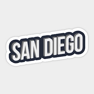 San Diego, California Sticker